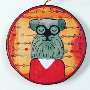 Walt Scotty Dog Ornament