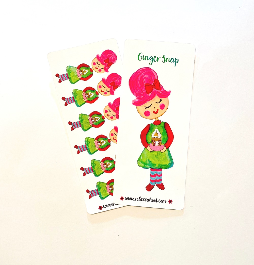 Ginger Snap Stickers