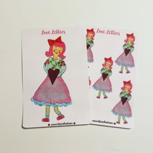 "Love Letters" Stickers